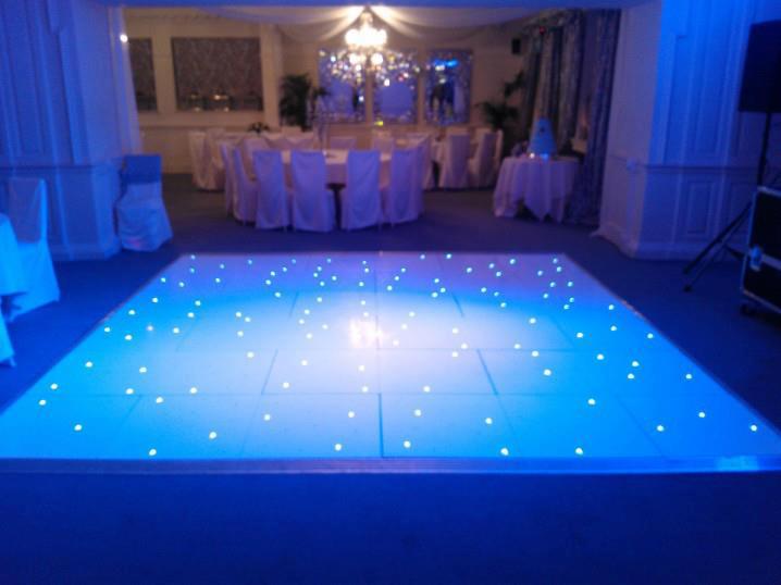 Andyb Events White Led Dance Floor Hire Clitheroe