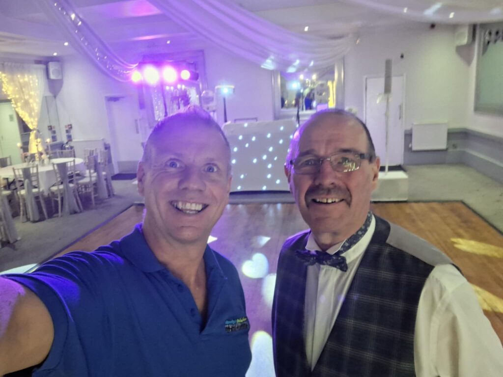 wedding dj andy b stirk house