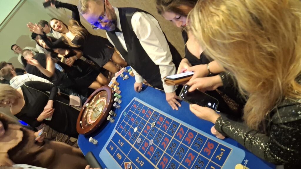 roulette casino hire