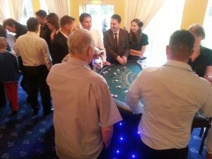 casino table hire preston