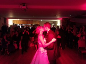 Their first dance performed to 'Truly Madly Deeply'