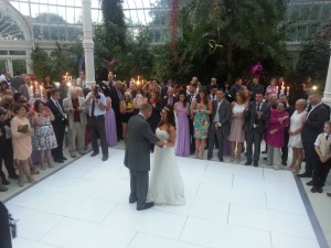 palm house wedding dj