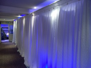 winter wonderland venue dressing