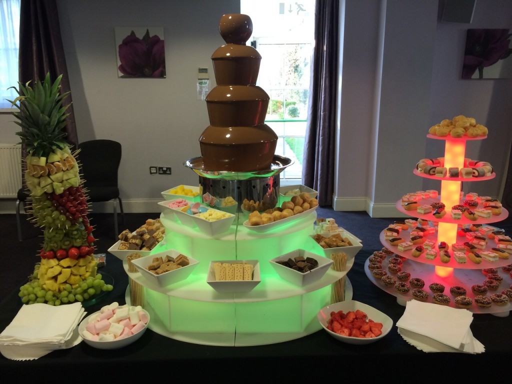 chocolate fountain hire north west