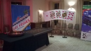 casino table hire