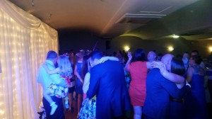 Guests joining the bride & groom on the dance floor