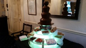 chocolate fountain hire north west