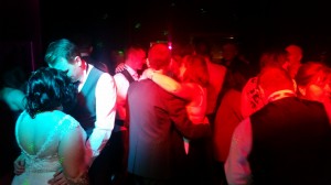 Still playing to a packed dance floor right up till the last dance!