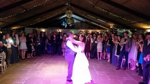 wedding dj owen house wedding barn