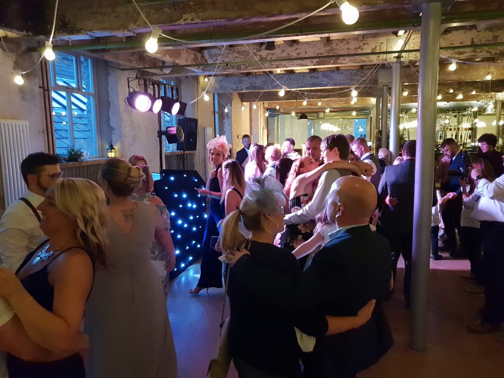 holmes mill wedding dj