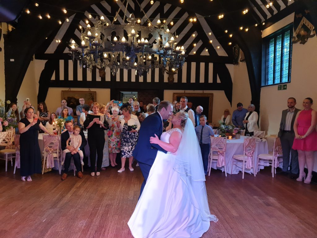 samlesbury hall wedding dj