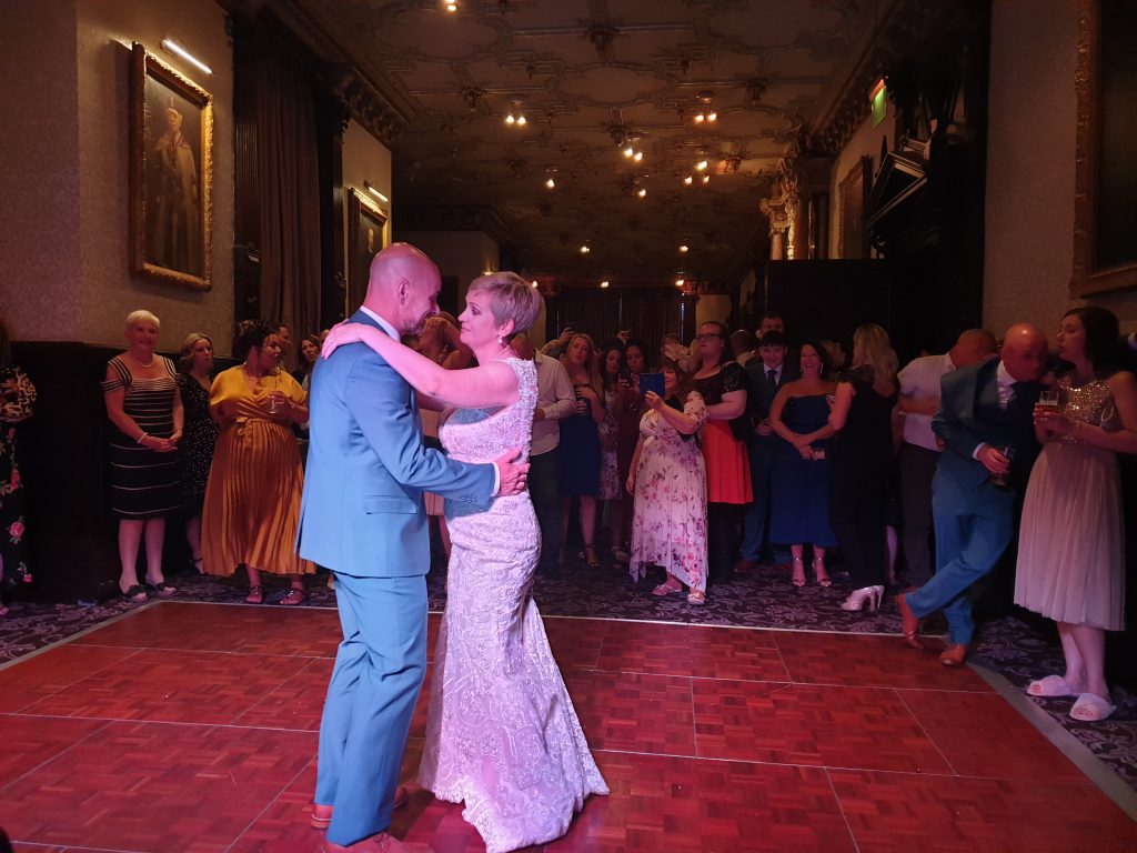 wedding party crewe hall