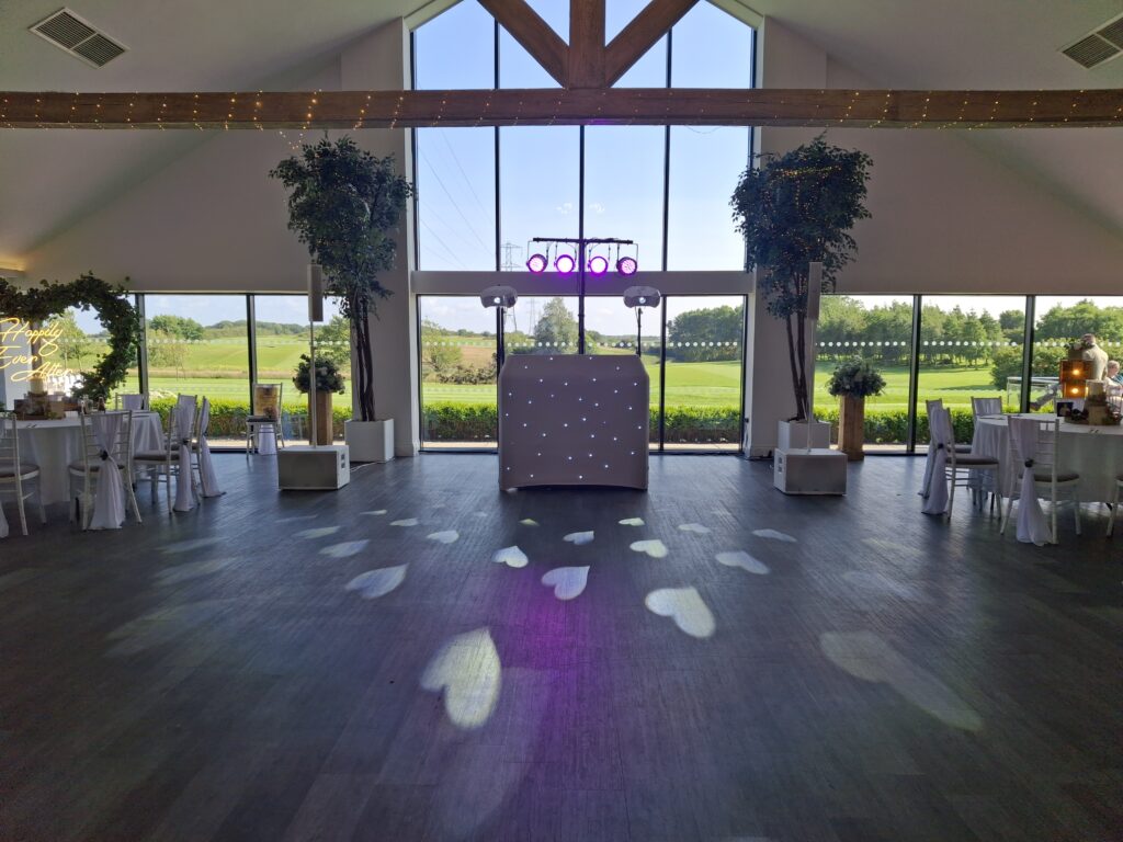 wedding dj glass house