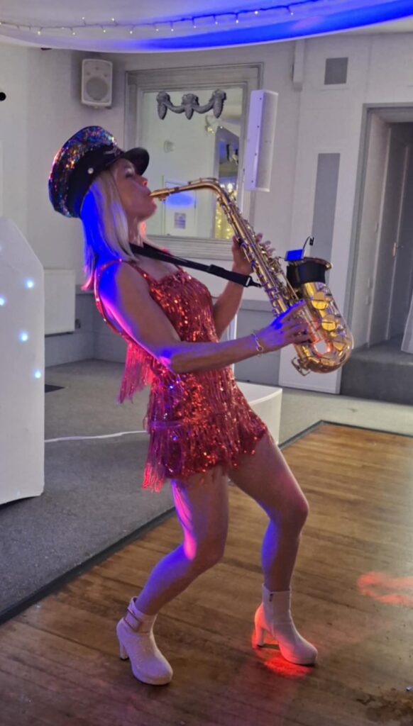 freestyle saxophonist for weddings