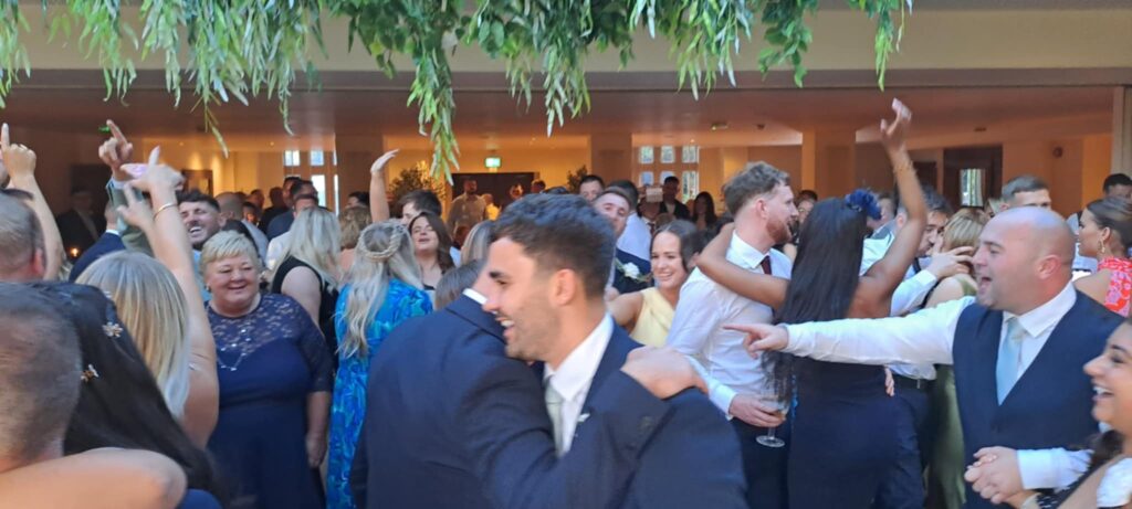 dance floor vibes at mitton hall