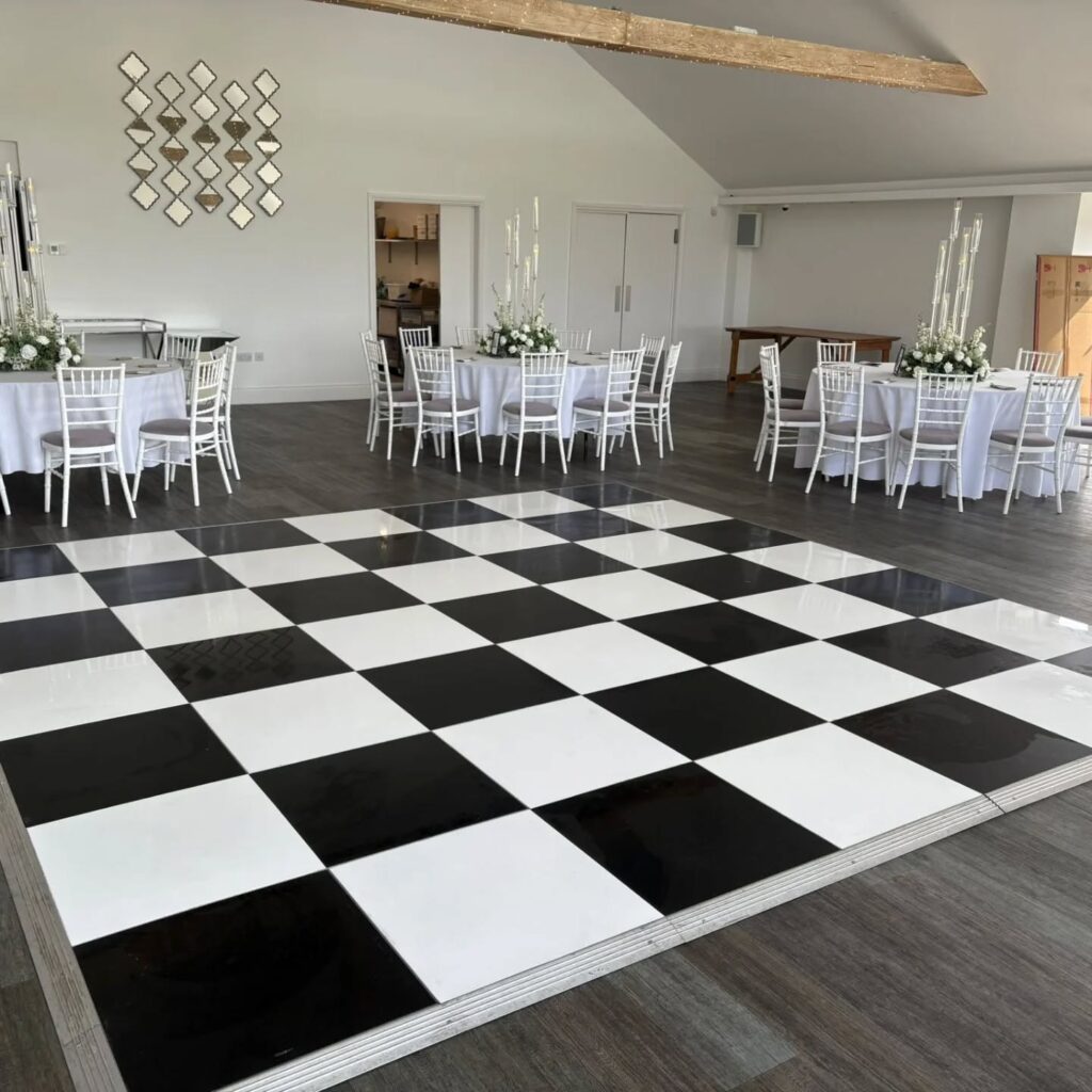 dance floor hire glass house
