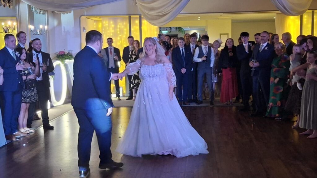 first dance vibes at stirk house