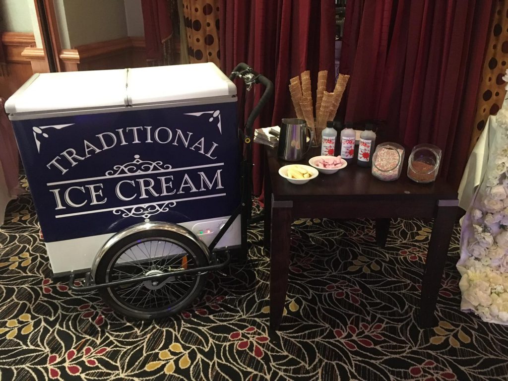 traditonal ice cream bike