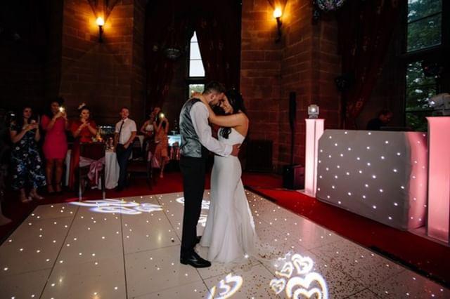 wedding dj peckforton castle