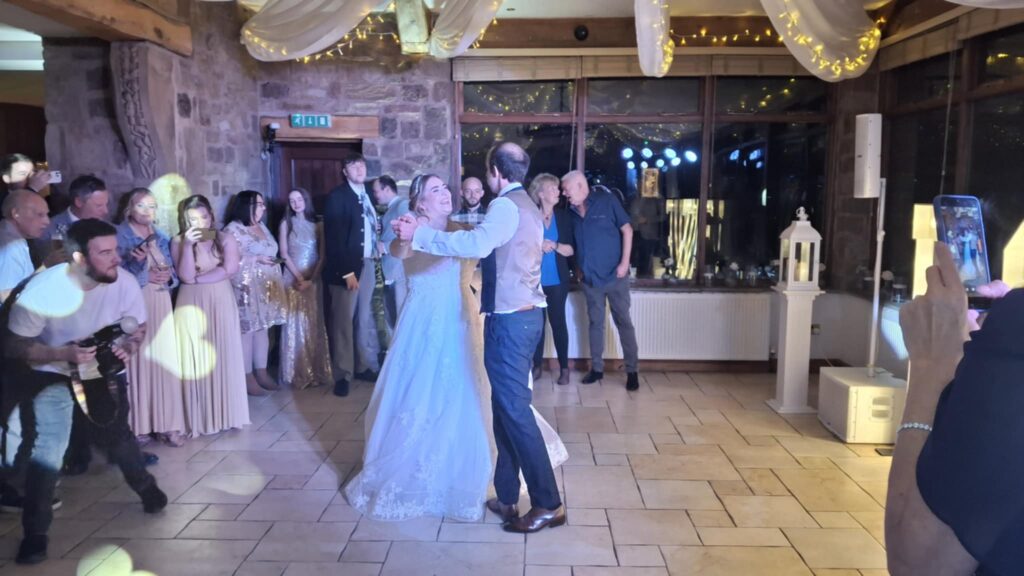 first dance vibes at beeston manor