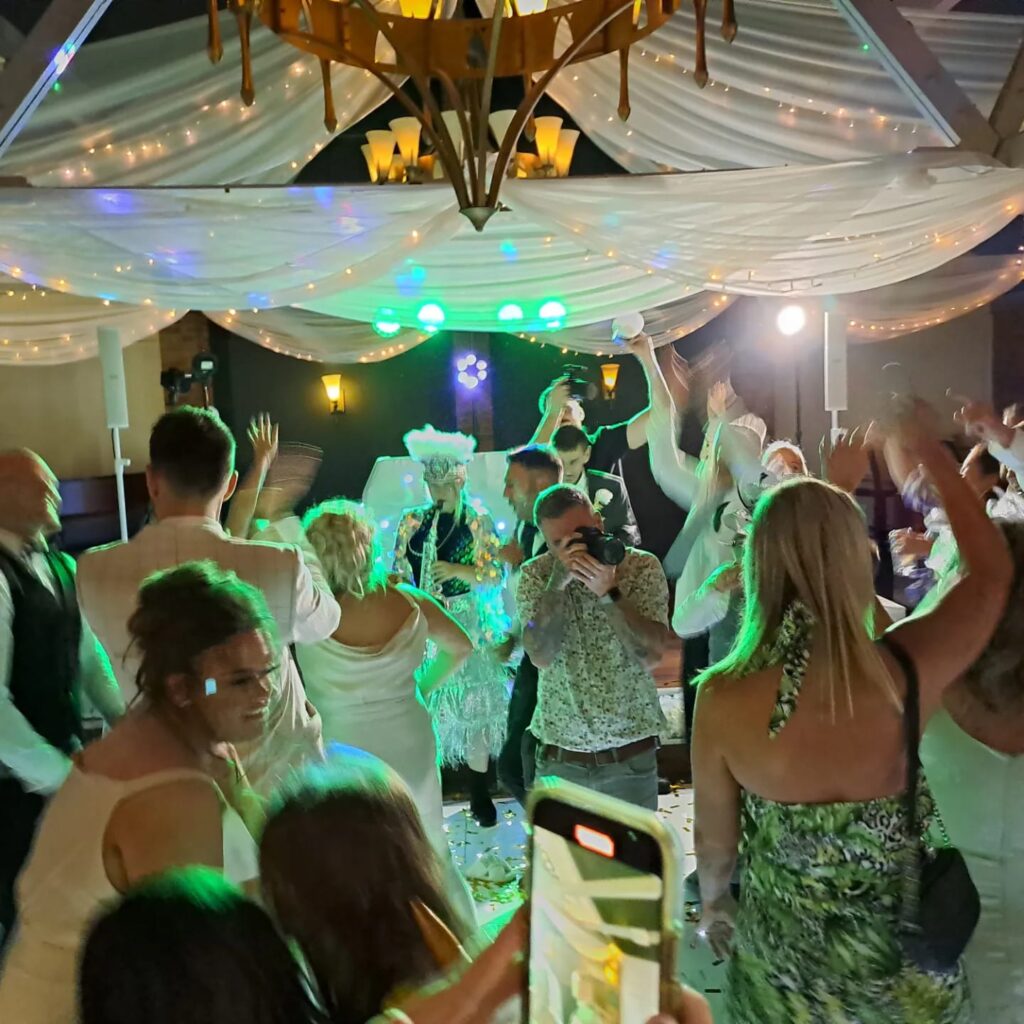 wedding dj & sax combo