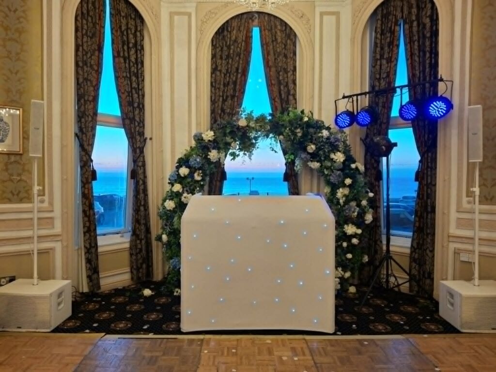 wedding dj imperial hotel blackpool