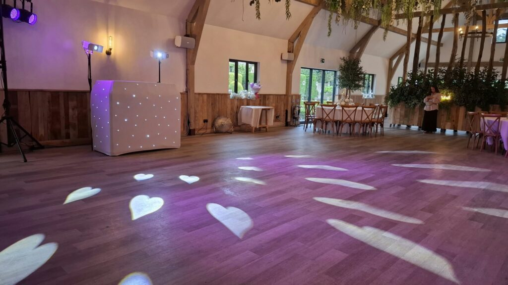 river barn dj set up