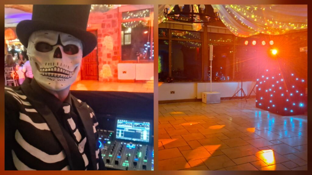 halloween wedding dj