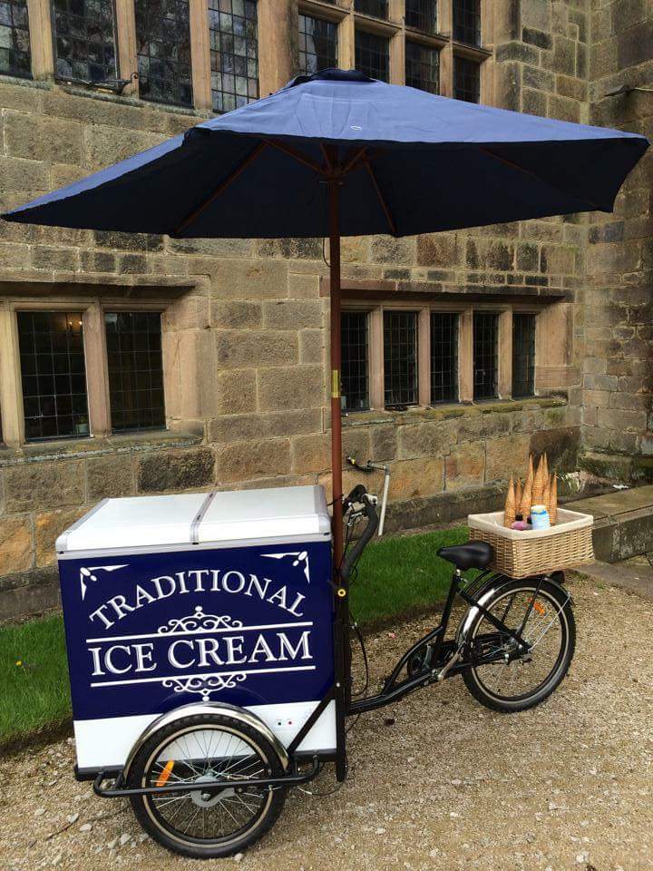 Ice Cream Bicycle for hire Lancashire – AndyB Events