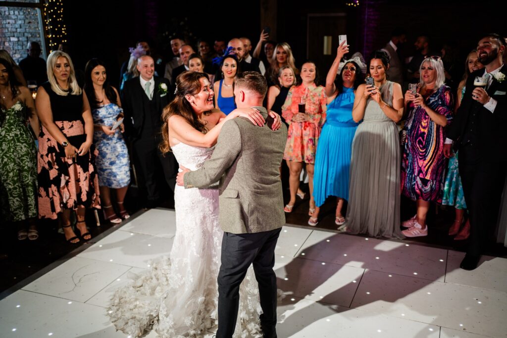 first dance barn at morleys hall