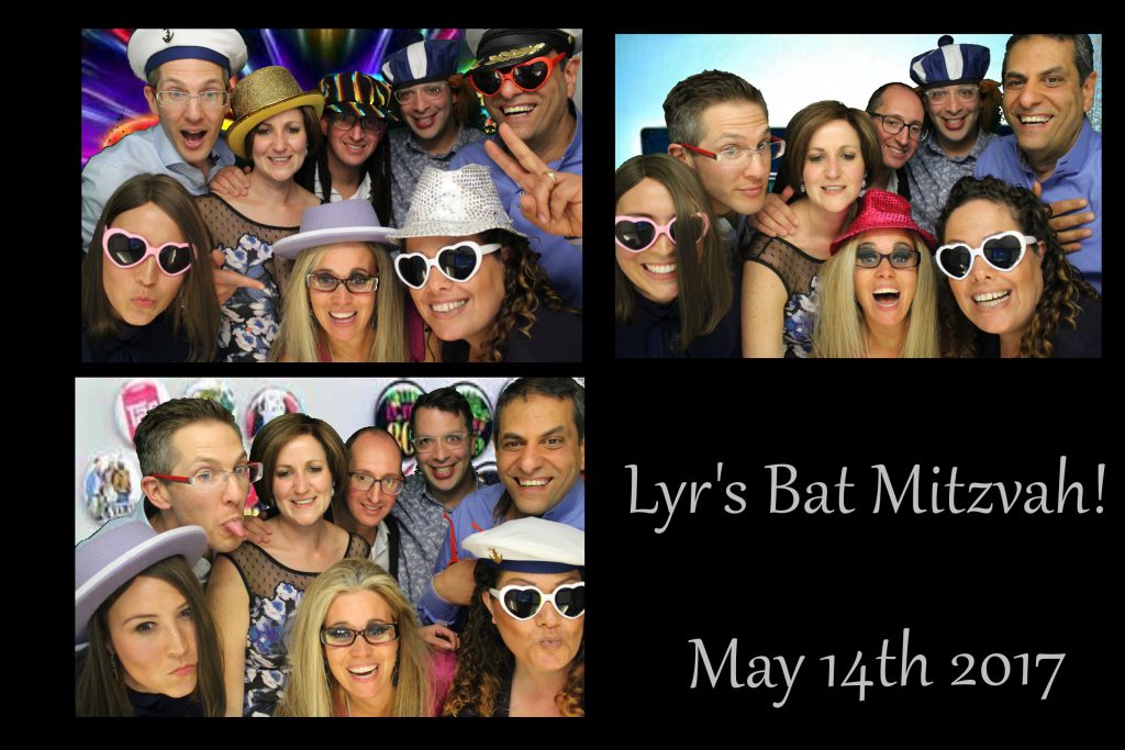 photo booth print bat mitzvah